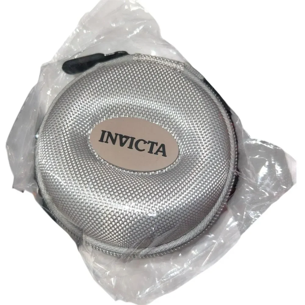 Invicta Watch Specialty Quartz Black Dial Women’s Watch 47413 & Gray Travel case
